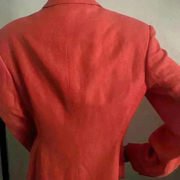 Calvin Klein vintage button down blazer in good  condition size 10 - Picture 3 of 5